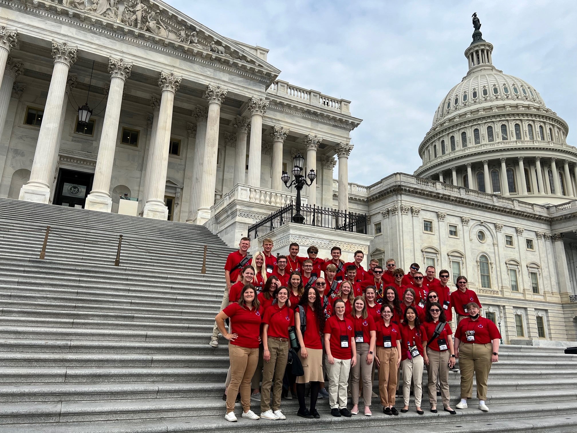 Capitol building for Youth Tour