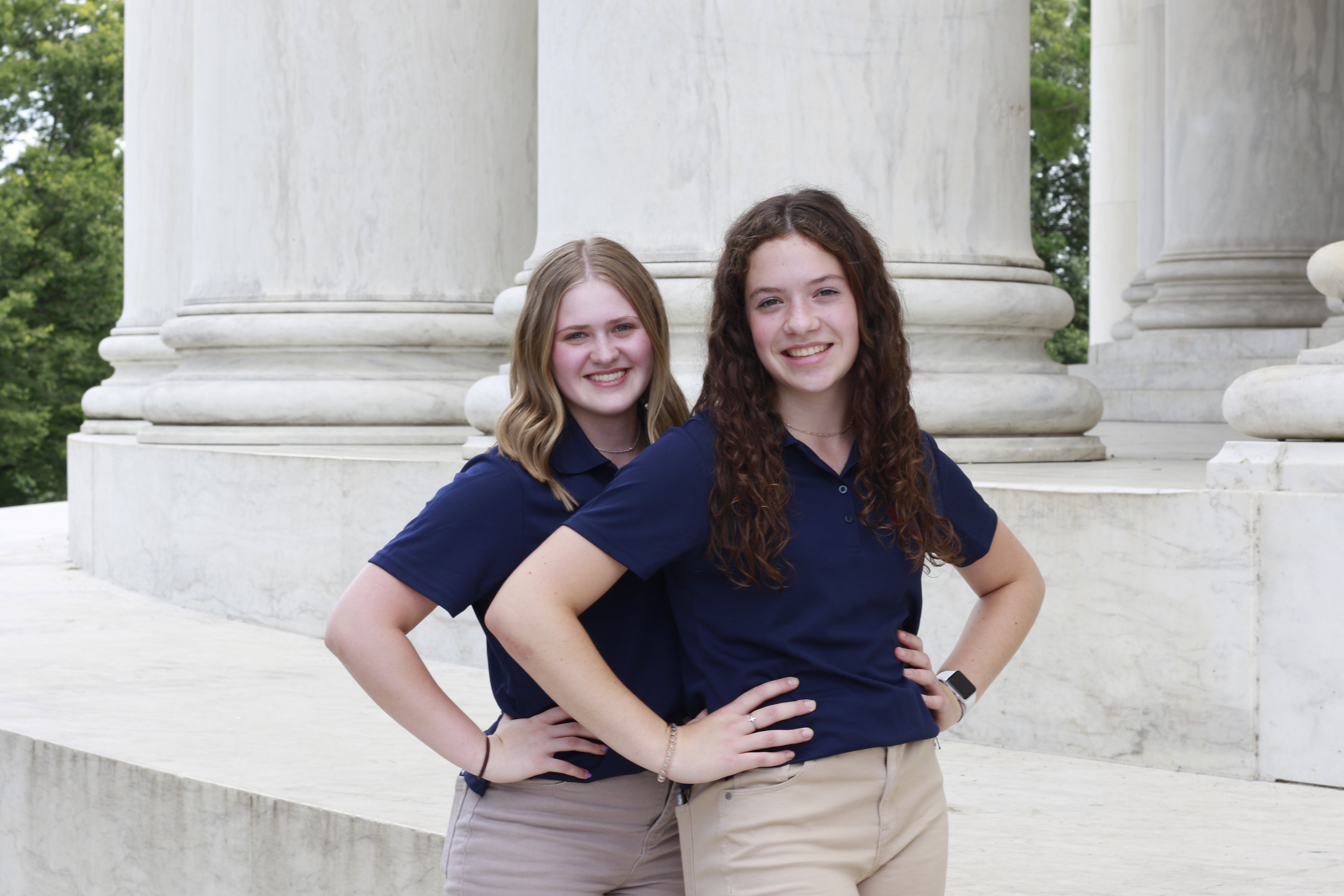 Katie Johnson and Megan Meyer