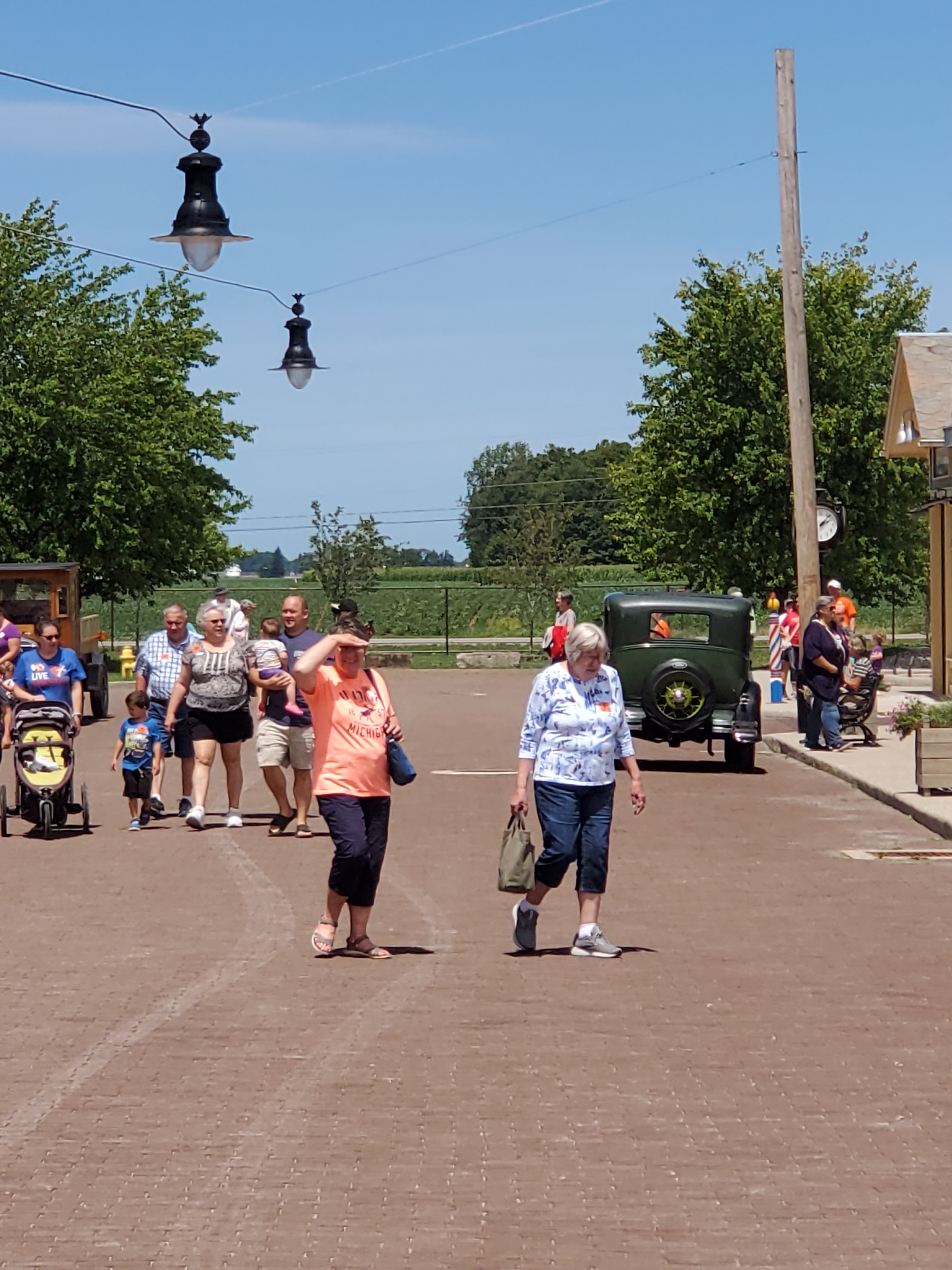 members walking